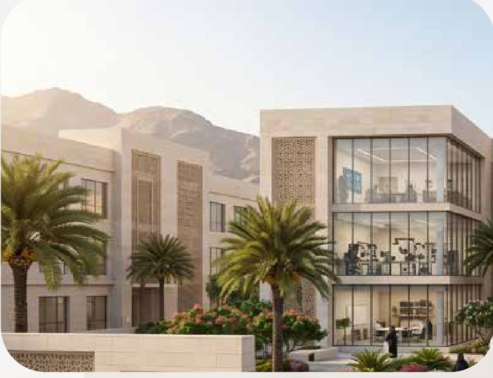 تصور معماري لحرم كلية سمارت إديوكيشن الأهلية في جدة